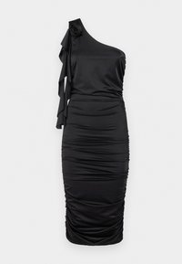 SELENE FLOWER RUFFLE  - Cocktailklänning - black