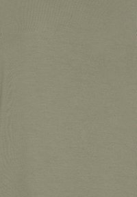 Tela verde claro, de textura suave y con un fino patrón de punto. Color uniforme, con sutiles variaciones de tonalidad a lo largo de la superficie.