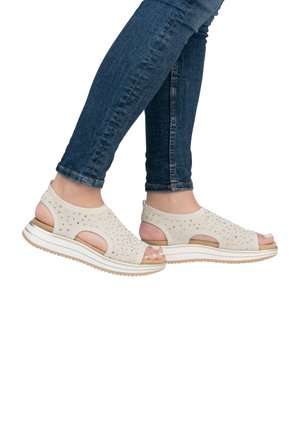 RIEMCHEN - Wedge sandals - beige