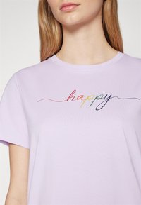 VILA VIPURE  - Camiseta estampada - pastel lilac print/multicolored