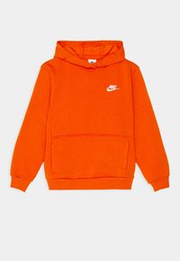Nike Sportswear CLUB UNISEX - Luvtröja - campfire orange/white