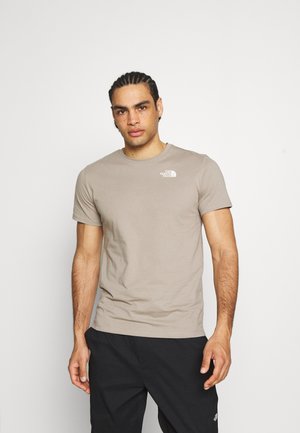 FOUNDATION GRAPHIC TEE - Print T-shirt - mineral grey