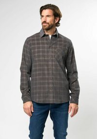 MCS ASHTON REG FIT - Camisa - dark shadow/gris - Zalando.es