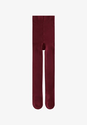 Next, Strømpebukser - burgundy red