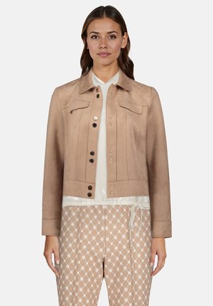 Veste en similicuir - natural