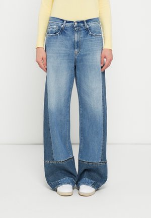 IDALYA - Wide Leg - medium blue