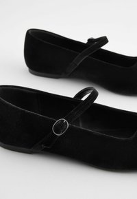 Next FOREVER COMFORT SQUARE TOE MARY JANE - Ballerinat nilkkaremmillä - black chrome