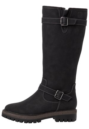 Platform boots - black