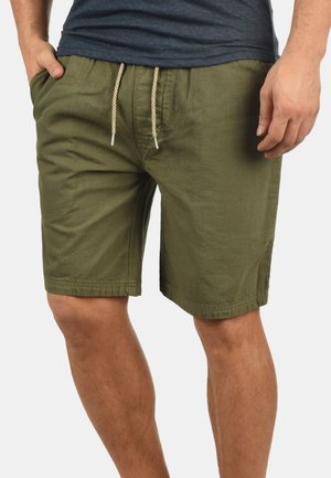 IDABERAVON - Shorts - dark olive