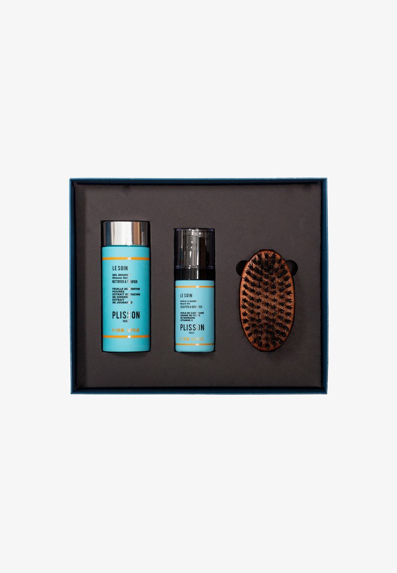 Plisson PLISSON PFLEGESET BEARD SET - Kit rasatura - transparent