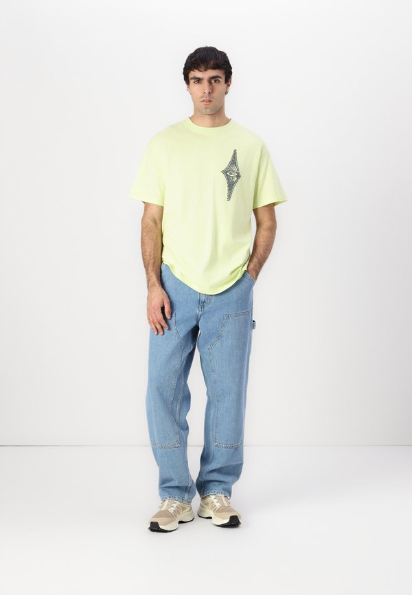 ASTRAL TEE UNISEX - Print T-shirt - lime wash4