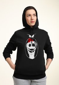Disney NIGHTMARE BEFORE CHRISTMAS SANTA JACK - Mikina s kapucí - black