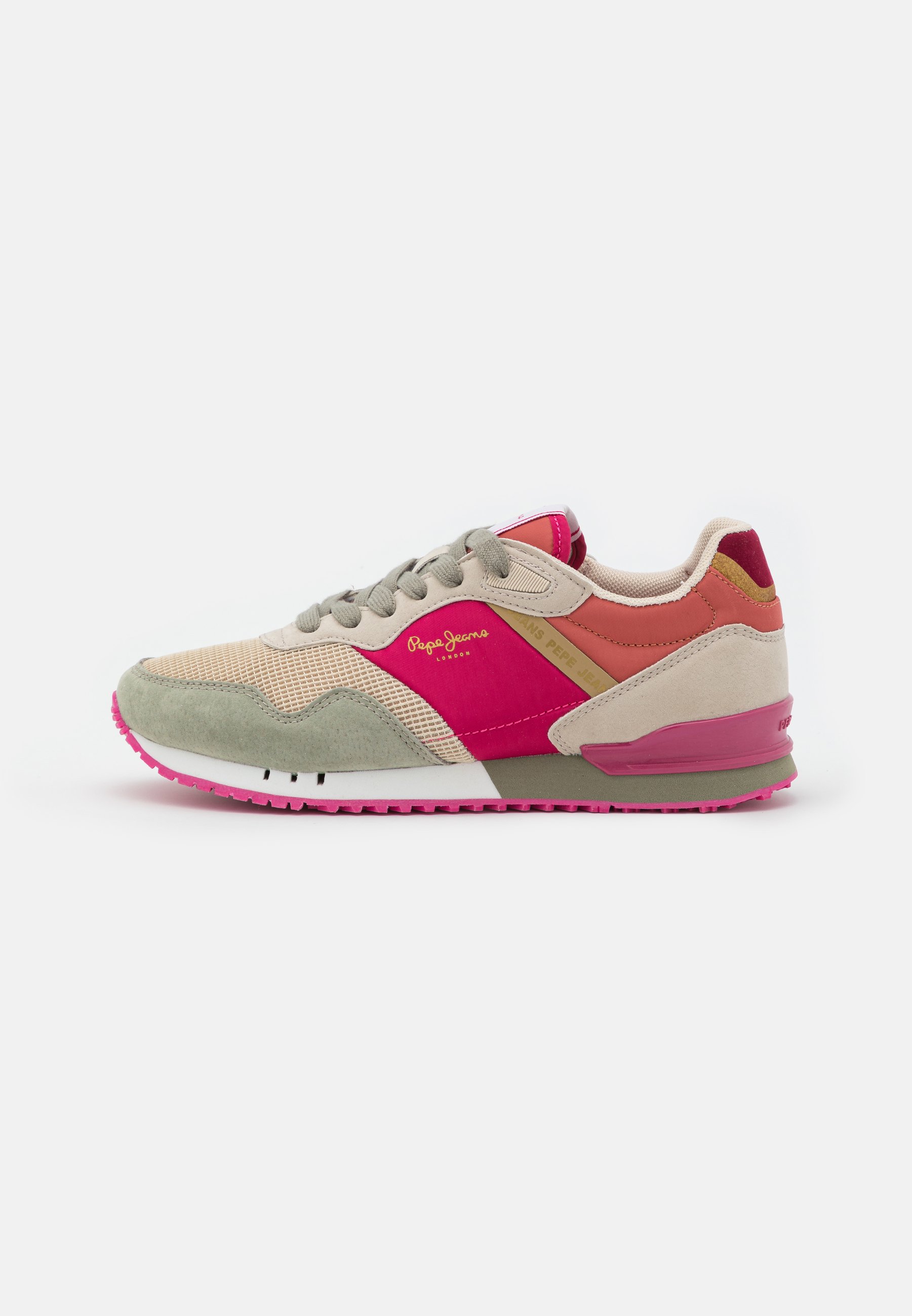 Pepe Jeans LONDON - Sneakers basse - rose/fuxia - Zalando.it