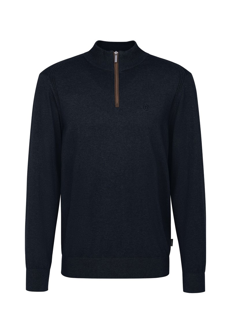 TOMMY HILFIGER Uomo Maglione Blu Stretto Maglia S