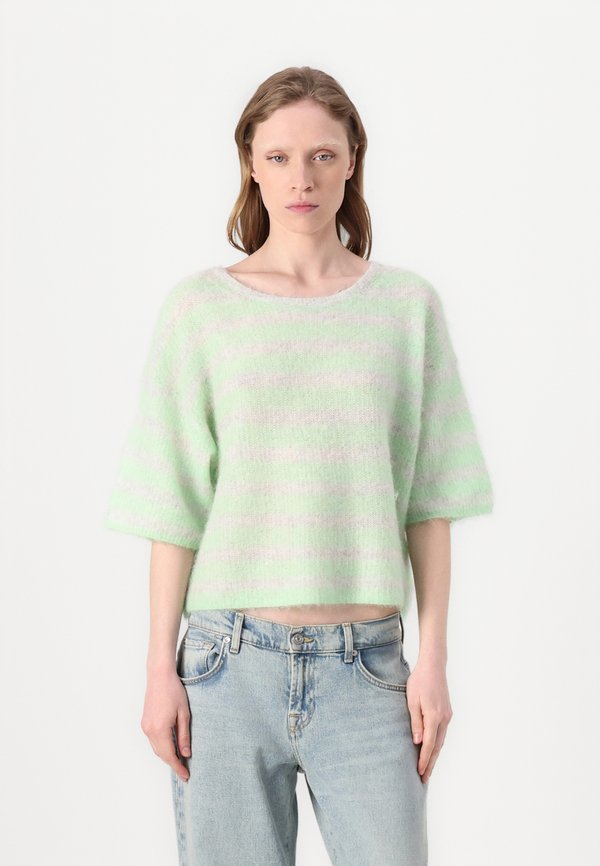 NENYBAY - Jumper - polaire chine raye amande