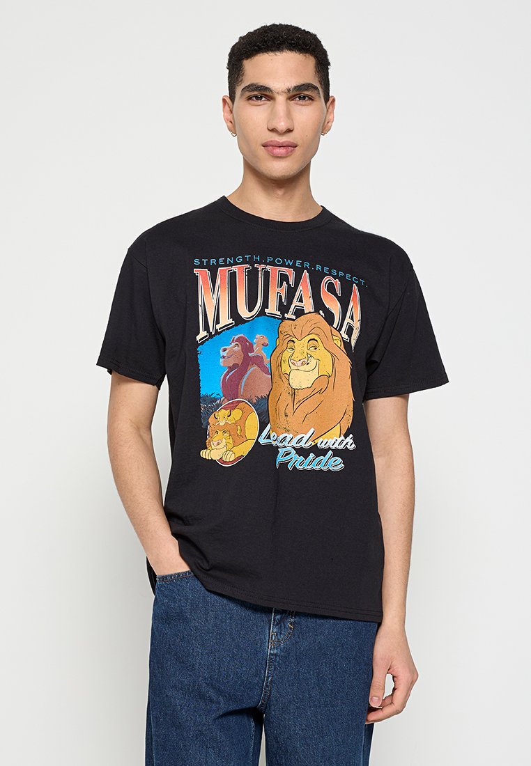 Disney T-shirt print zwart