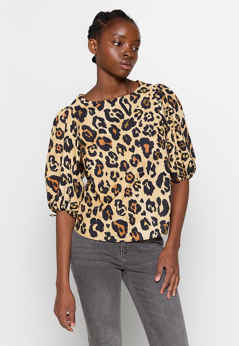 Fabienne Chapot Blouse bruin Fabienne Chapot Blouse bruin