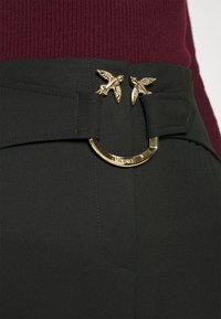 Pinko PHANTON CON PIERCING LOVE - Trousers - nero limousine