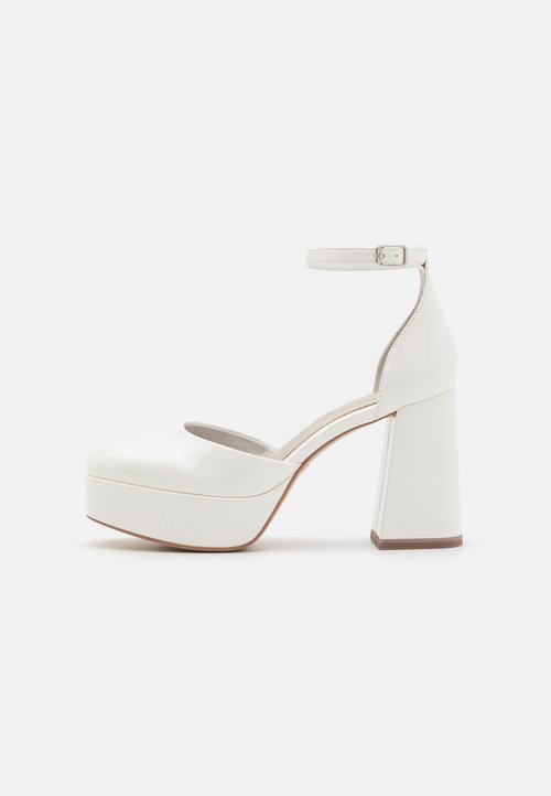 Madden Girl UNAA Platåpumps bone/offwhite Zalando.se