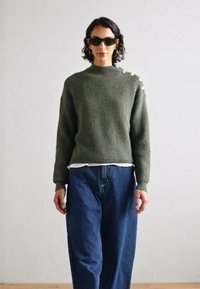Morgan Strickpullover - kaki