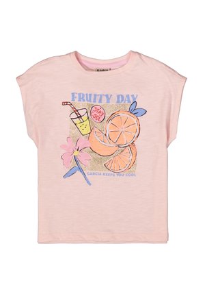 T-shirt imprimé - crystal rose