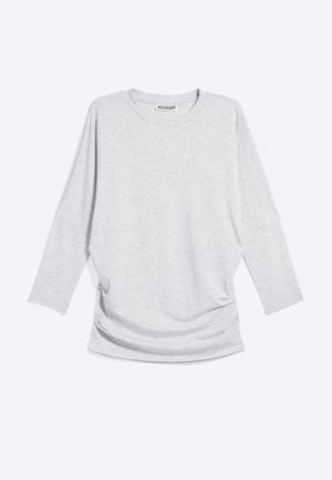 Weekday, THREE-QUARTER SLEEVE - Блуза с дълги ръкави - grey melange