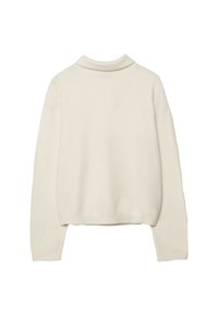 HIGH NECK - Striktrøje - white