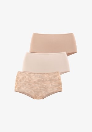 LASCANA, TAILLEN 3-PACK - Briefs - beige sand