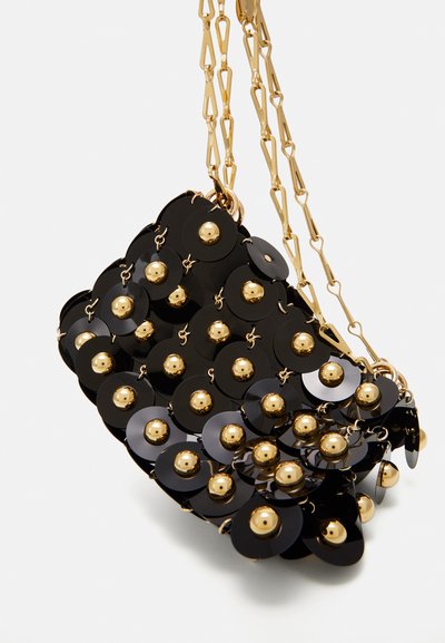 Rabanne SAC MAIN - Umhängetasche - black/gold-coloured