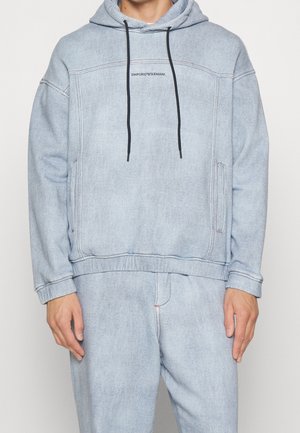 Emporio Armani Sweat à capuche - blue