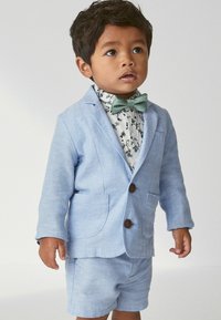 Next BLAZER SET WITH CHECK SHIRT - Sako - blue