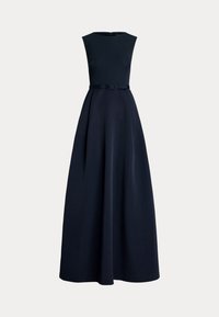 Lauren Ralph Lauren BELTED FAILLE & JERSEY GOWN - Abiti per occasioni speciali - navy