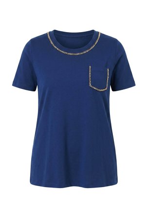 MIAMODA, T-SHIRT, BEQUEME PASSFORM, ZIERKETTEN - T-shirts print - dark blue