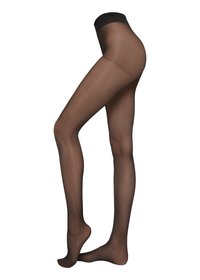 30 DEN SHEER, SHAPING, CONTROL TOP - Strumpfhose - Black