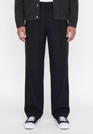 Jack & Jones, WIDE-LEG TROUSERS WIDE LEG FIT WIDE-LEG TROUSERS - Pantalon classique - mottled black