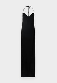 LONG DRESS WITH SLIT - Ballkleid - black