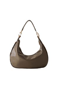 Borbonese Handtasche - clay grey op natural
