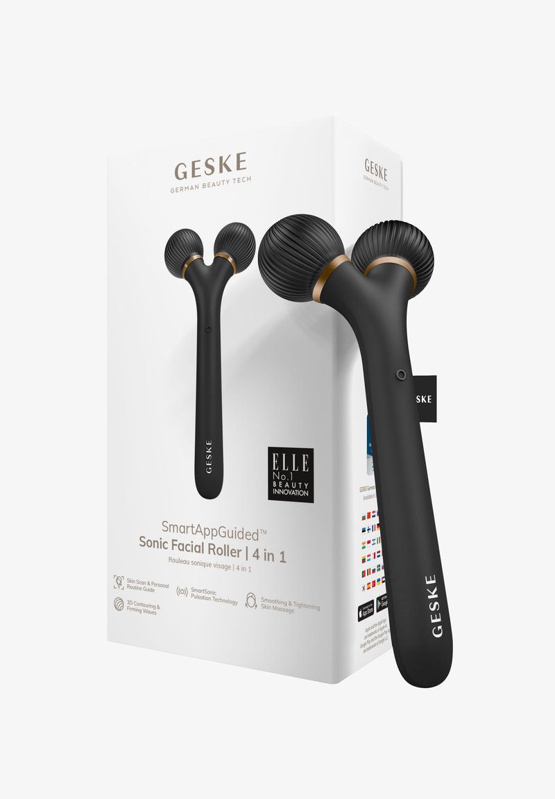 GESKE - SONIC FACIAL ROLLER | 4 IN 1 - Hudplejeredskab - gray, Forstør