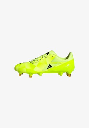 ADIZERO RS15 PRO SOFT GROUND RUGBY - Scarpe da calcio per erba sintetica - hi-res yellow   core black   lucid lemon