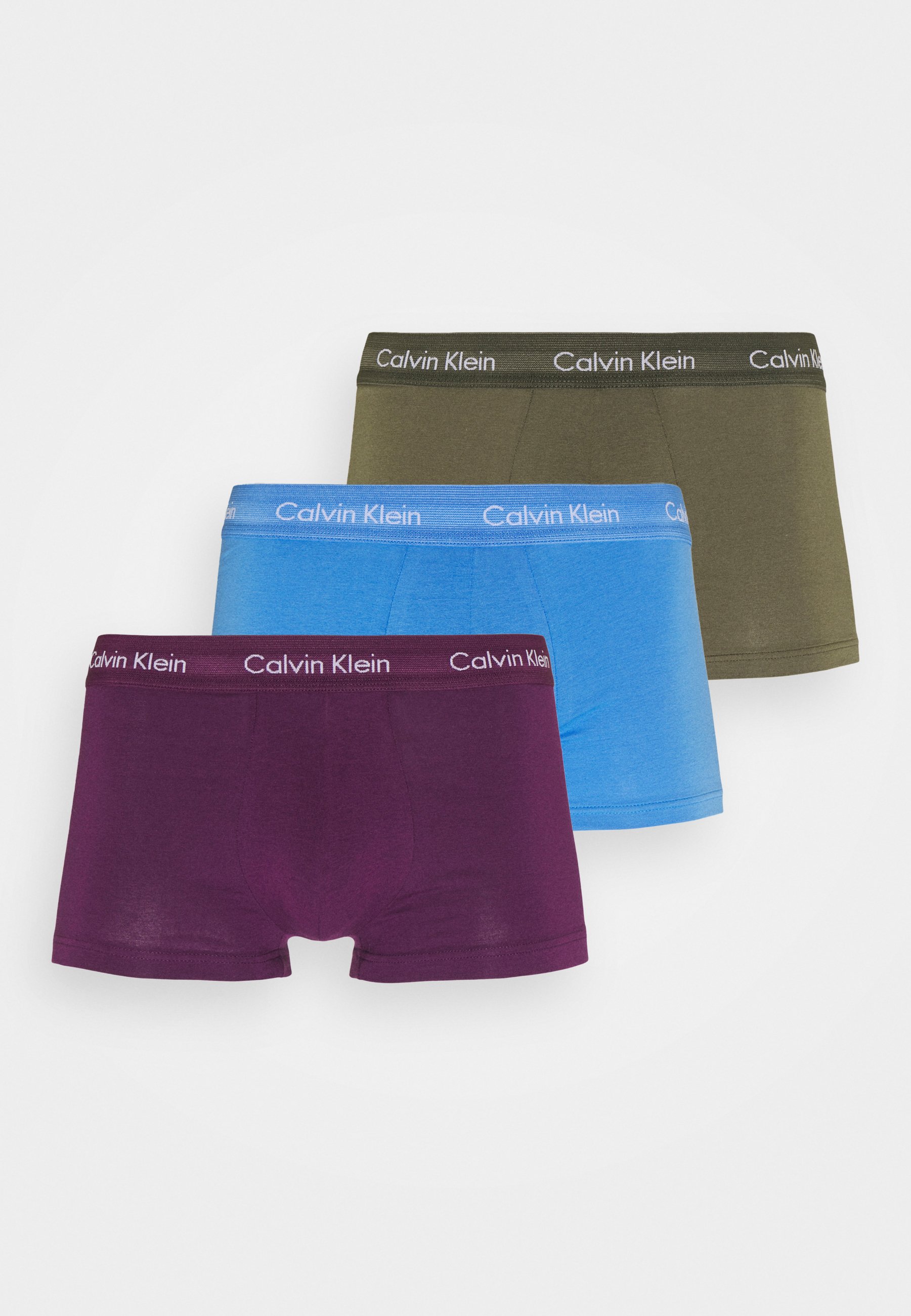 Calvin Klein Underwear STRETCH TRUNK 3 PACK - Culotte - blue/azul - Zalando .es