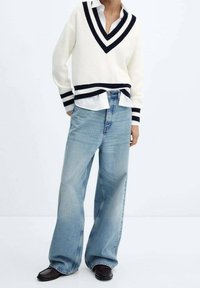 Mango Jersey de punto - off-white