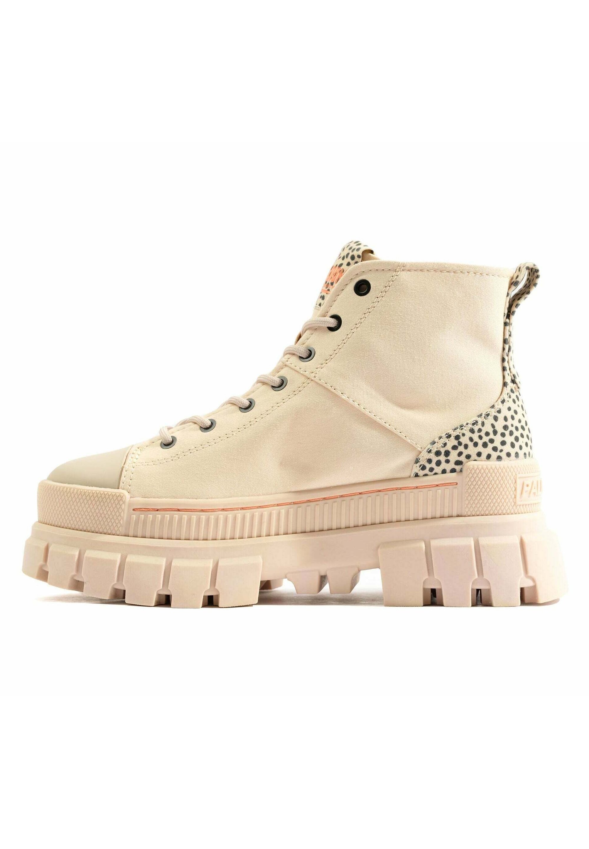 Palladium Lace-up ankle boots - beige - (Pre-owned) - Zalando.ie