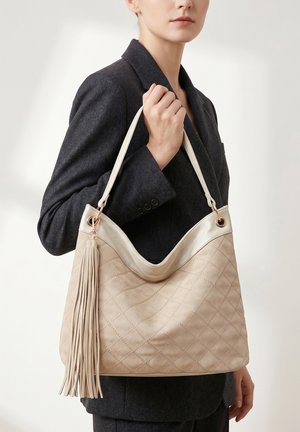 Kassandra, KASSANDRA SHOULDER BAG - Shopper - beige