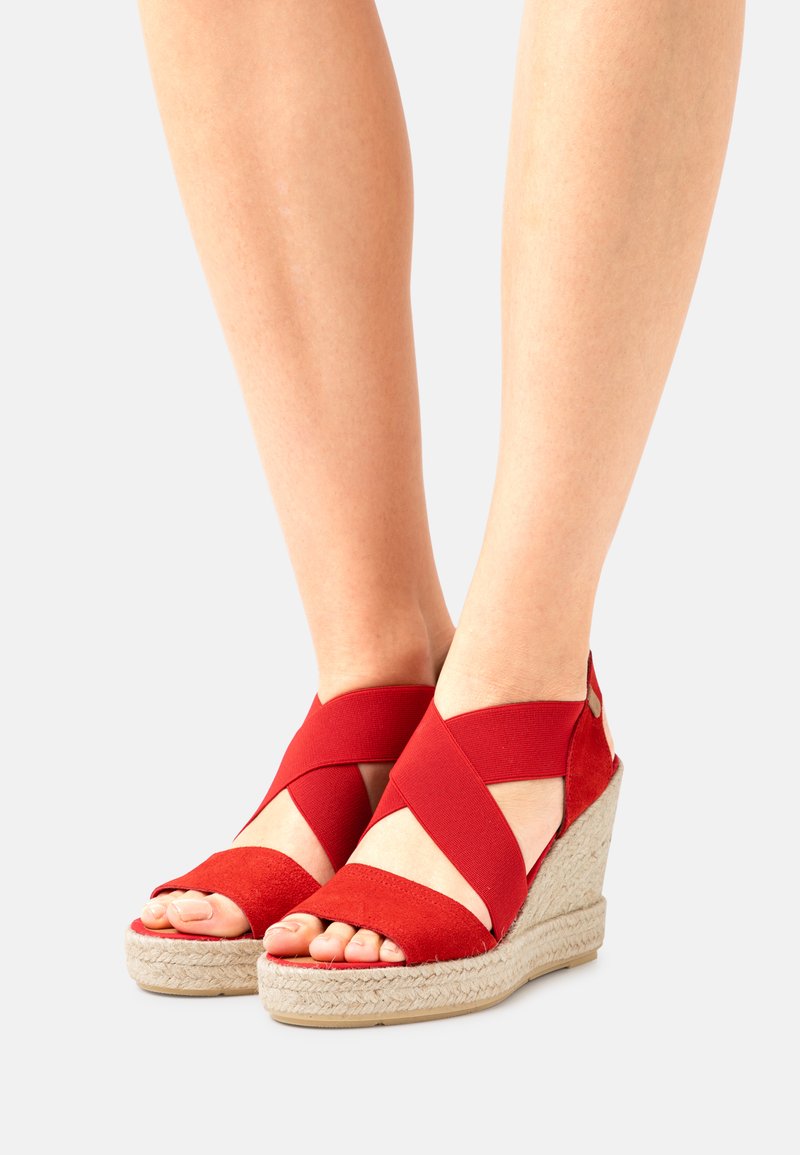 Damen Pumps | VERBENAS SILVIA SARDEGNAPlateausandalettefuego/rot - CO90802 Damen Pumps | VERBENAS SILVIA SARDEGNAPlateausandalettefuego/rot - CO90802