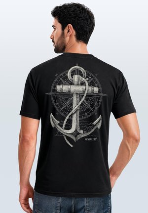 Neverless, T-Shirt print - schwarz