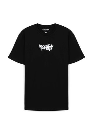Terranova, T-shirt con stampa - nero