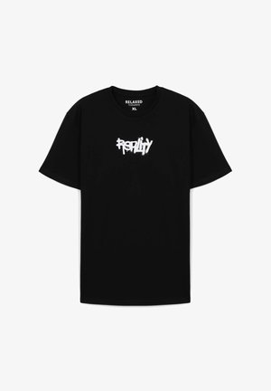 Terranova, T-shirt con stampa - nero