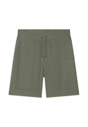 BERMUDA - Pantalón corto de deporte - mottled green