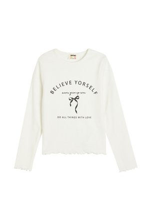 T-shirt à manches longues - white