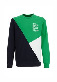 WE Fashion BLUE RIDGE - Ikdienas džemperis - green